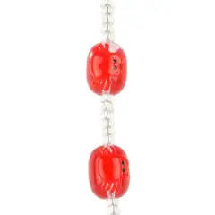 Red Crab Painted Glass Beads by Bead Landing&trade;