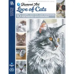Diamond Art Love of Cats Painting Charts & Idea Book
