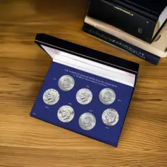 Complete Eisenhower Dollar Collection in Brilliant Uncirculated Condition