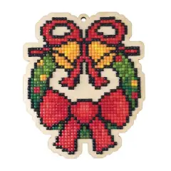 Wizardi Diamond Painting Kit Christmas Wreath