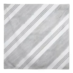 Gray Stripes 58" x 58" Tablecloth