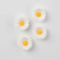 PME Cake Sweet Street&reg; White Daisy Icing Decorations