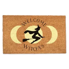 Welcome Witches Moon Door Mat