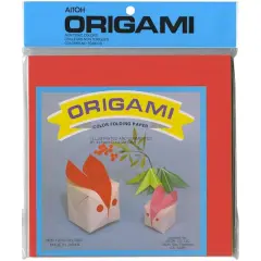 Aitoh 7" Assorted Origami Paper, 100 Sheets