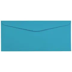 JAM Paper #9 Business Recycled Envelopes, 50ct. Blue
