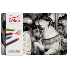 Cont&eacute; &agrave; Paris&trade; 24 Color Pastel Pencil Set