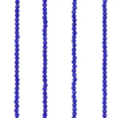 Blue Faceted Glass Round Beads, 2.8mm by Bead Landing&trade;