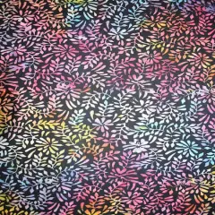 Feldman Batik Rainbow Clover Petal Cotton Fabric