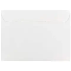 JAM Paper 5.5" x 7.5" White Booklet Envelopes