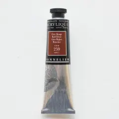 Sennelier Extra Fine Artists' Acrylic Paint, 60mL 259 Red Ochre