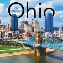 TF Publishing 2024 Ohio Wall Calendar
