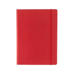 Fabriano&reg; Ecoqua Plus Dotted A4 Hidden Spiral-Bound Notebook Red