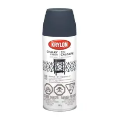 Krylon&reg; Chalky Finish 12oz. Anvil Gray Spray Paint