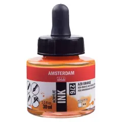 Amsterdam Acrylic Ink, 1oz. 276 Azo Orange