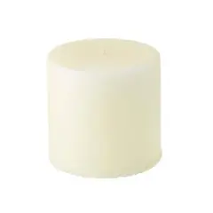 Ashland&reg; Basic Elements&trade; Ivory Pillar Candle, 3 Pack