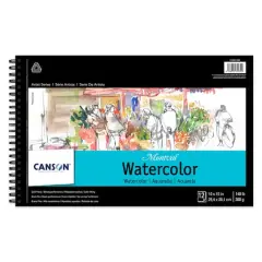 Canson&reg; Montval&reg; Artist Series Cold Press Watercolor Pad, 10" x 15"