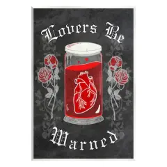 Stupell Industries Spooky Heart In Jar Wall Plaque Art