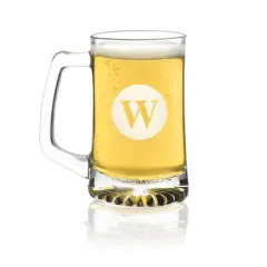 Hortense B. Hewitt Co. Engraved Glass Mug W