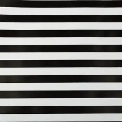 JAM Paper Striped Gift Wrap Black and White