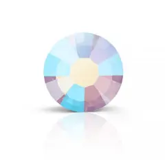 Preciosa MAXIMA SS9 Aurora Borealis Flatback Czech Crystals, 144ct. Rose Opal AB