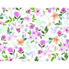 JAM Paper 3.87" x 5" Garden Bloom Blank Note Cards & Envelopes, 20ct.