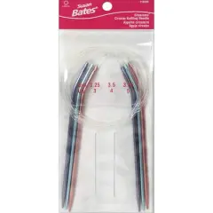 Susan Bates&reg; Silvalume&reg; 29'' Circular Knitting Needles Set