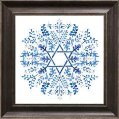 Timeless Frames&reg; Indigo Hanukkah I Framed Wall D&eacute;cor