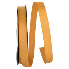 JAM Paper 7/8" x 100yd. Grosgrain Ribbon Old Gold