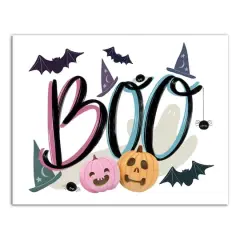 Boo Icons Canvas Wall Art