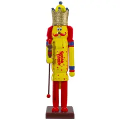14" Tootsie Roll Sugar Daddy Wooden Christmas Nutcracker Figure