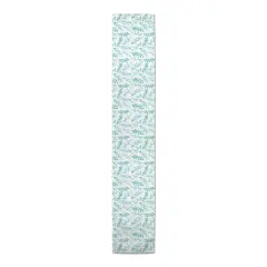Blue Foliage Outdoor Table Runner