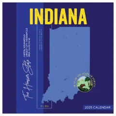 TF Publishing 2025 Home: Indiana Wall Calendar