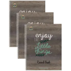 Teacher Created Resources Home Sweet Classroom Record Book, 3ct.