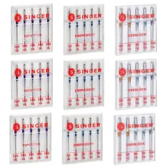 SINGER&reg; Overlock, Topstitch & Embroidery Sewing Machine Needles, 45ct.