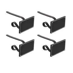 Original MantleClip&reg; With Black Chalkboard Icons, 4ct.