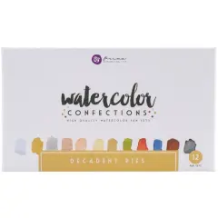Prima&reg; Watercolor Confections Decadent Pies Watercolor Pans