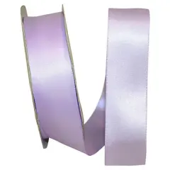 JAM Paper 1.5"x 50yd. Double Face Satin Ribbon Orchid