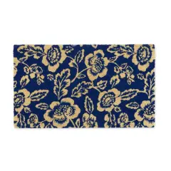DII&reg; Blue Peonies Doormat