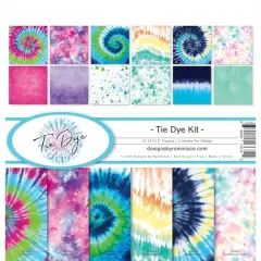 Reminisce Collection Kit 12" x 12", Tie Dye