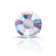 Preciosa MAXIMA SS20 Aurora Borealis Flatback Czech Crystals, 144ct. Pale Lilac AB