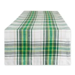 DII&reg; 108" St. Paddy Plaid Table Runner