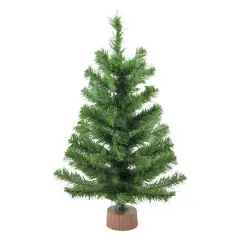 24" Unlit Mini Pine Medium Artificial Christmas Tree