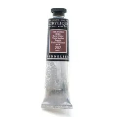Sennelier Extra Fine Artists' Acrylic Paint, 60mL 202 Burnt Umber