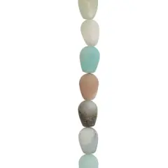 Multicolor Amazonite Teardrop Beads, 9mm by Bead Landing&trade;