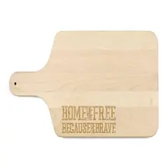 Because of the Brave Paddle Cutting Board Maple