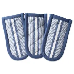 DII&reg; Chef Stripe Pan Handles, 3ct. French Blue