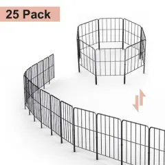 NEX&trade; Garden Fence with Rectangle Metal Wire, 25ct.
