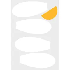 RoomMates Daisy Headboard Peel & Stick Giant Wall Decal Set