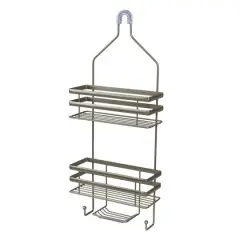 Honey Can Do Gray Flat Wire Shower Caddy