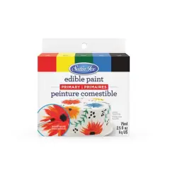 Satin Ice&reg; Primary Colors Edible Paint Set